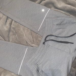 Lululemon Men Joggers CITY SWEAT HEATHERED GRAY